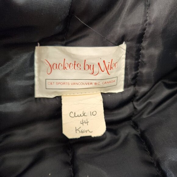 Vintage CBC Switchback Bomber / Varsity Jacket Wool - Picture 10 of 12